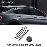 Accessories For Lynk & Co 01 2017-2023 Car Window Edge Decoration Car Sticker Body Exterior Decoration Modification Sticker Accessories - Fashionner